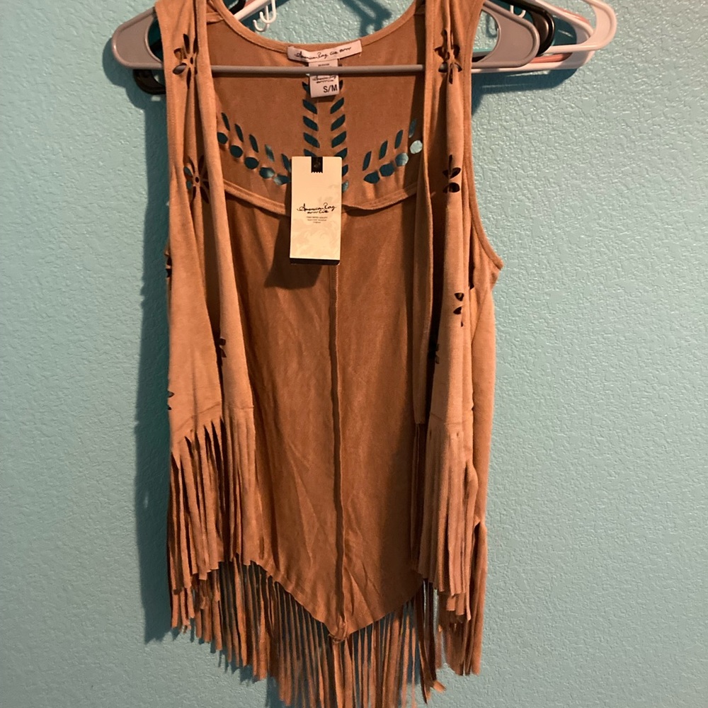 American Rag boho vest